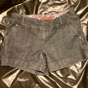 One 5 One Dark Denim Jean Shorts Size 10
